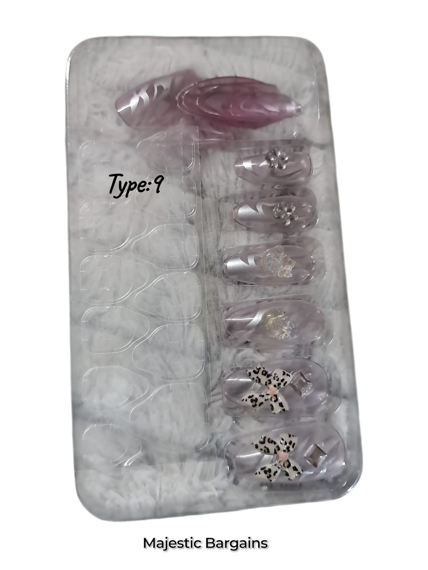 12pc PRESS ON NAILS