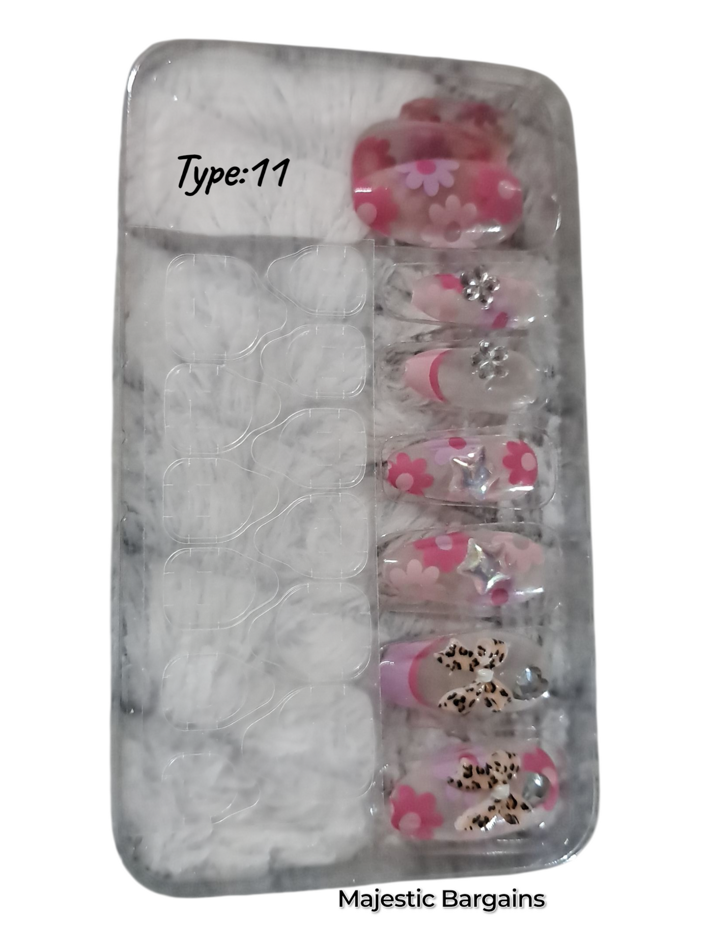 12pc PRESS ON NAILS