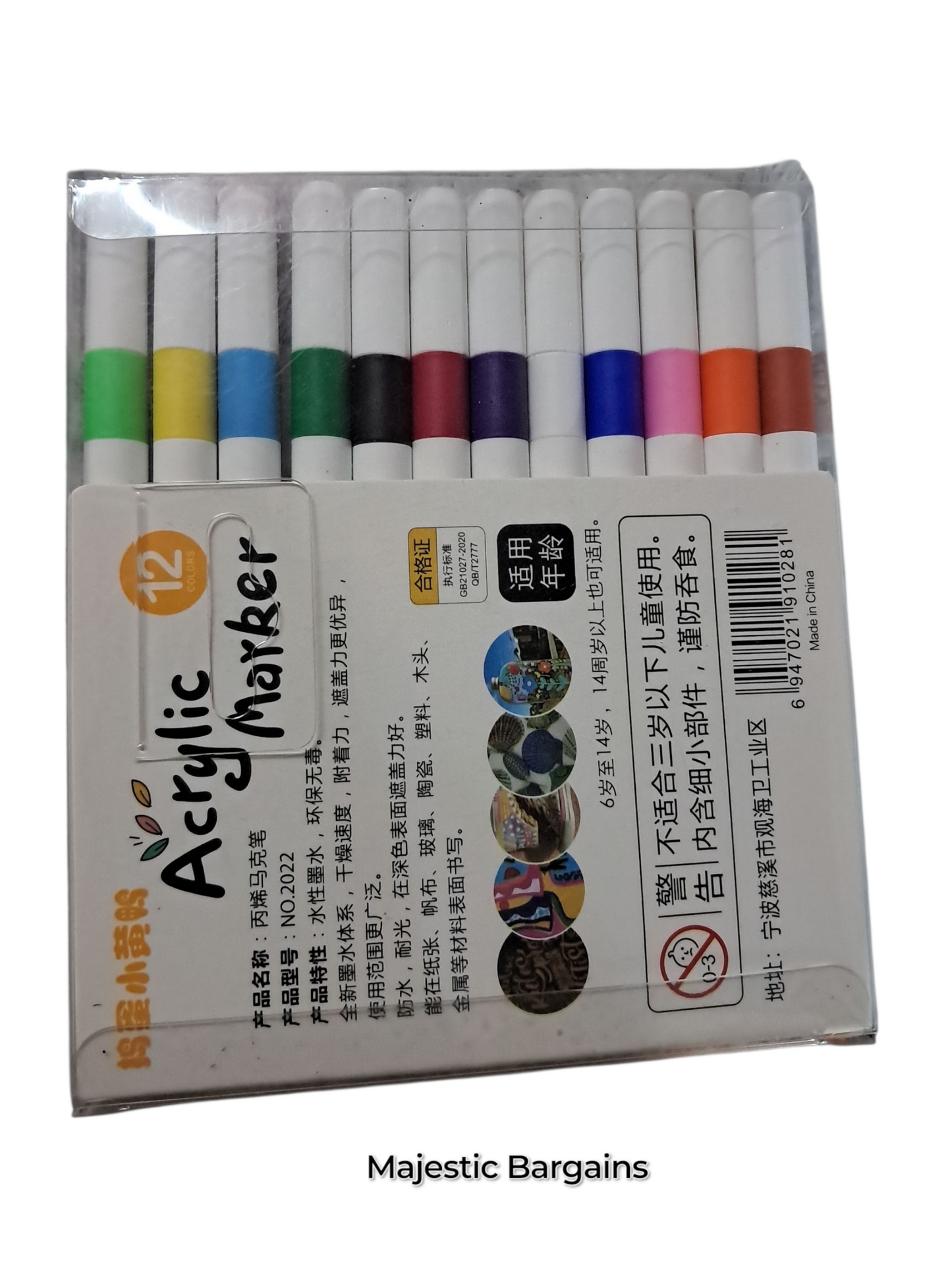 ACRYLIC MARKERS (12s)