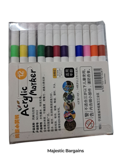 ACRYLIC MARKERS (12s)