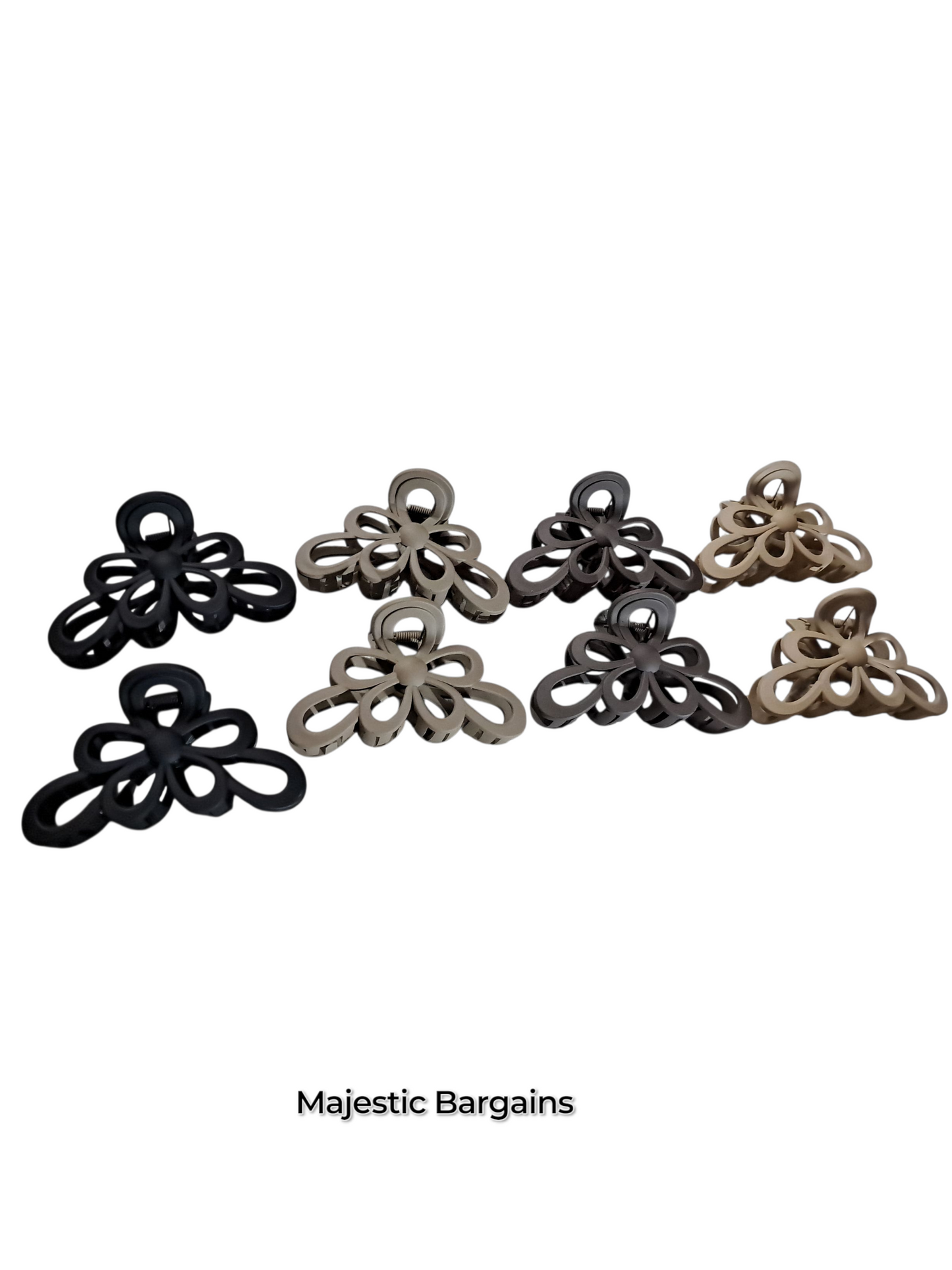 FLOWER HAIR CLAW GRIP