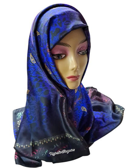 TURKISH PRINT LONG SCARF