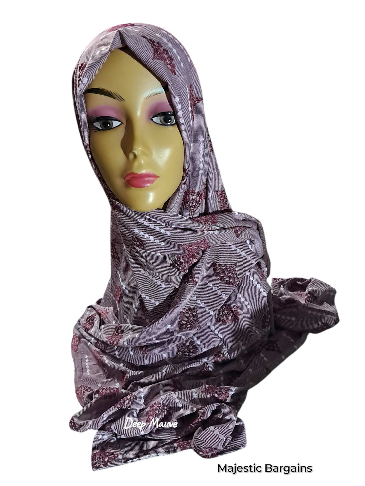 PRINTED STRETCHY SCARF