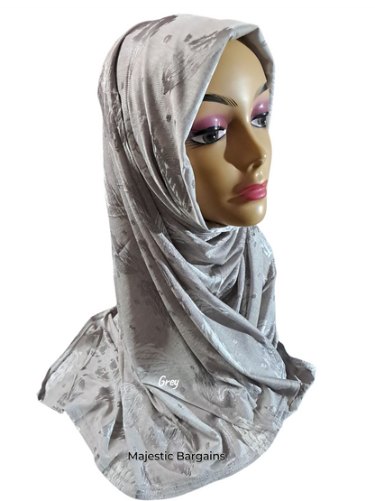 PRINTED STRETCHY SCARF