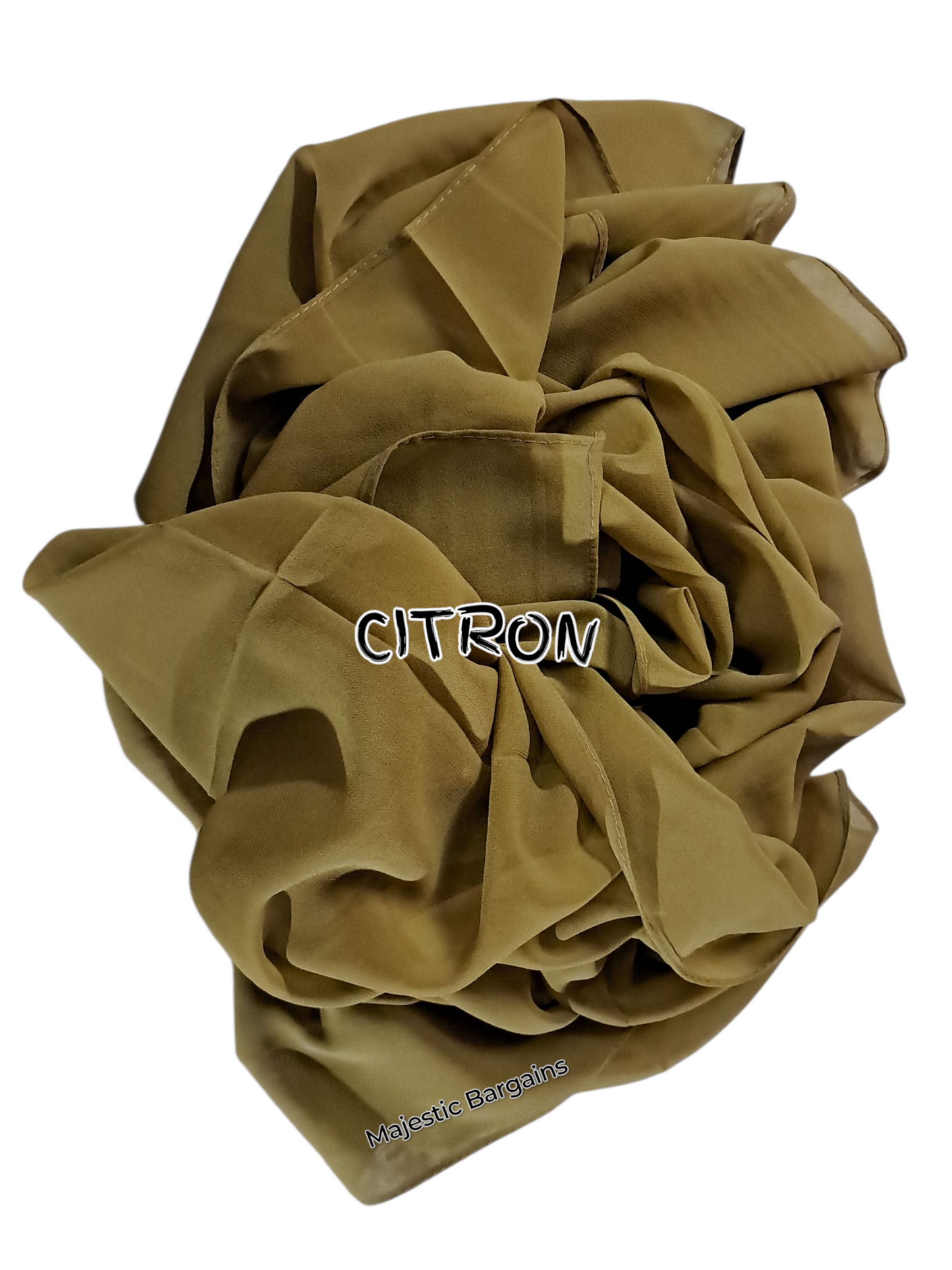 PLAIN CHIFFON SCARF