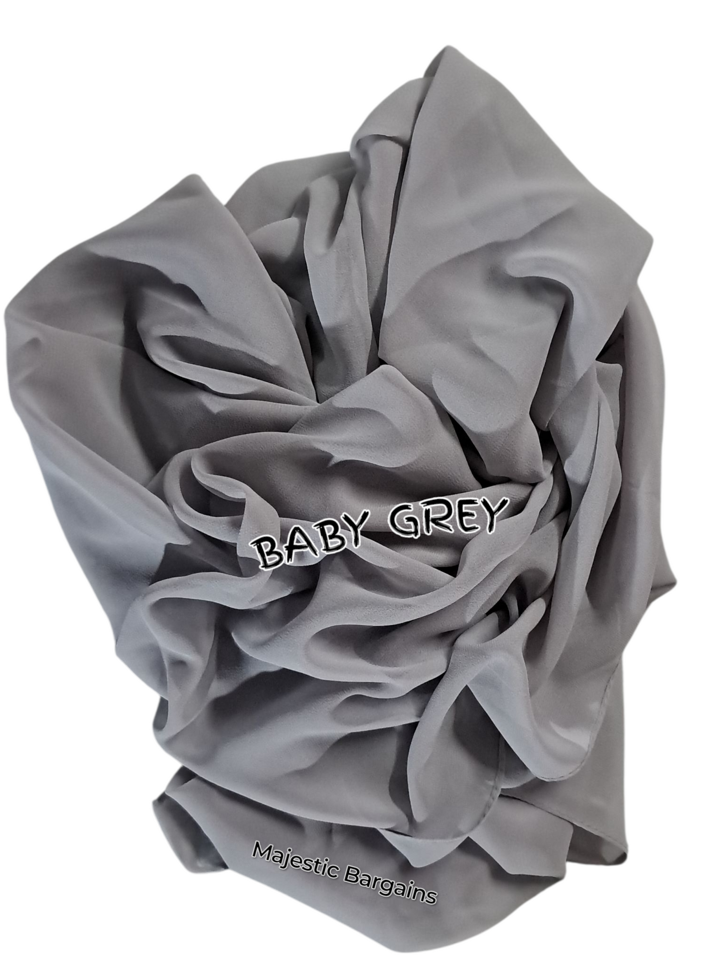 PLAIN CHIFFON SCARF