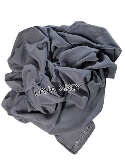 PLAIN CHIFFON SCARF