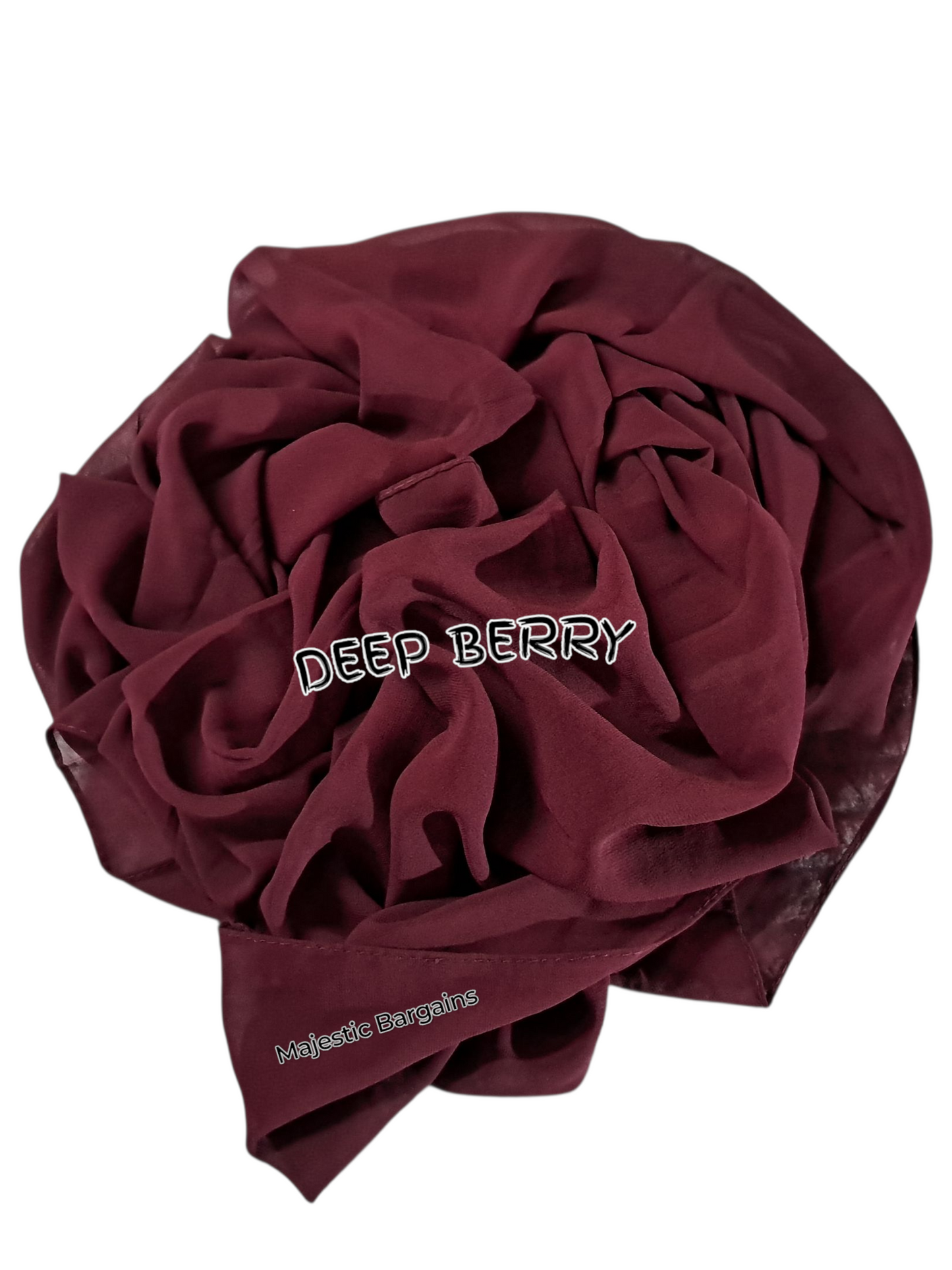 PLAIN CHIFFON SCARF
