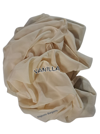 PLAIN CHIFFON SCARF