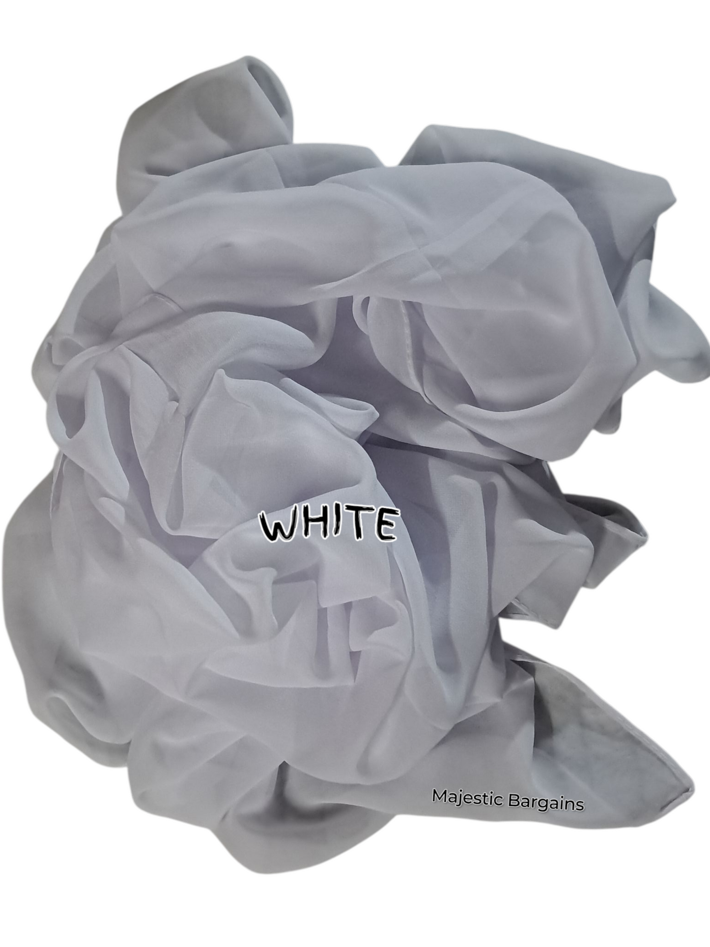PLAIN CHIFFON SCARF