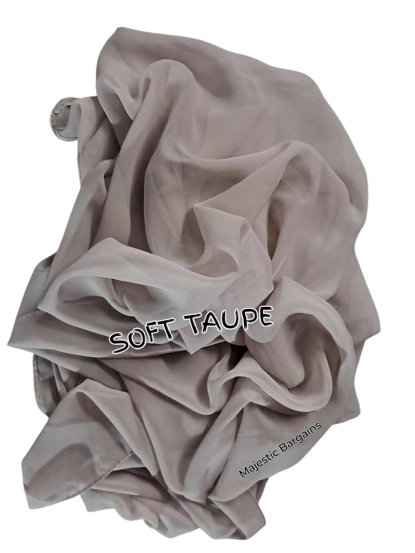 PLAIN CHIFFON SCARF
