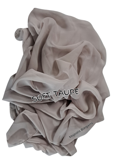PLAIN CHIFFON SCARF