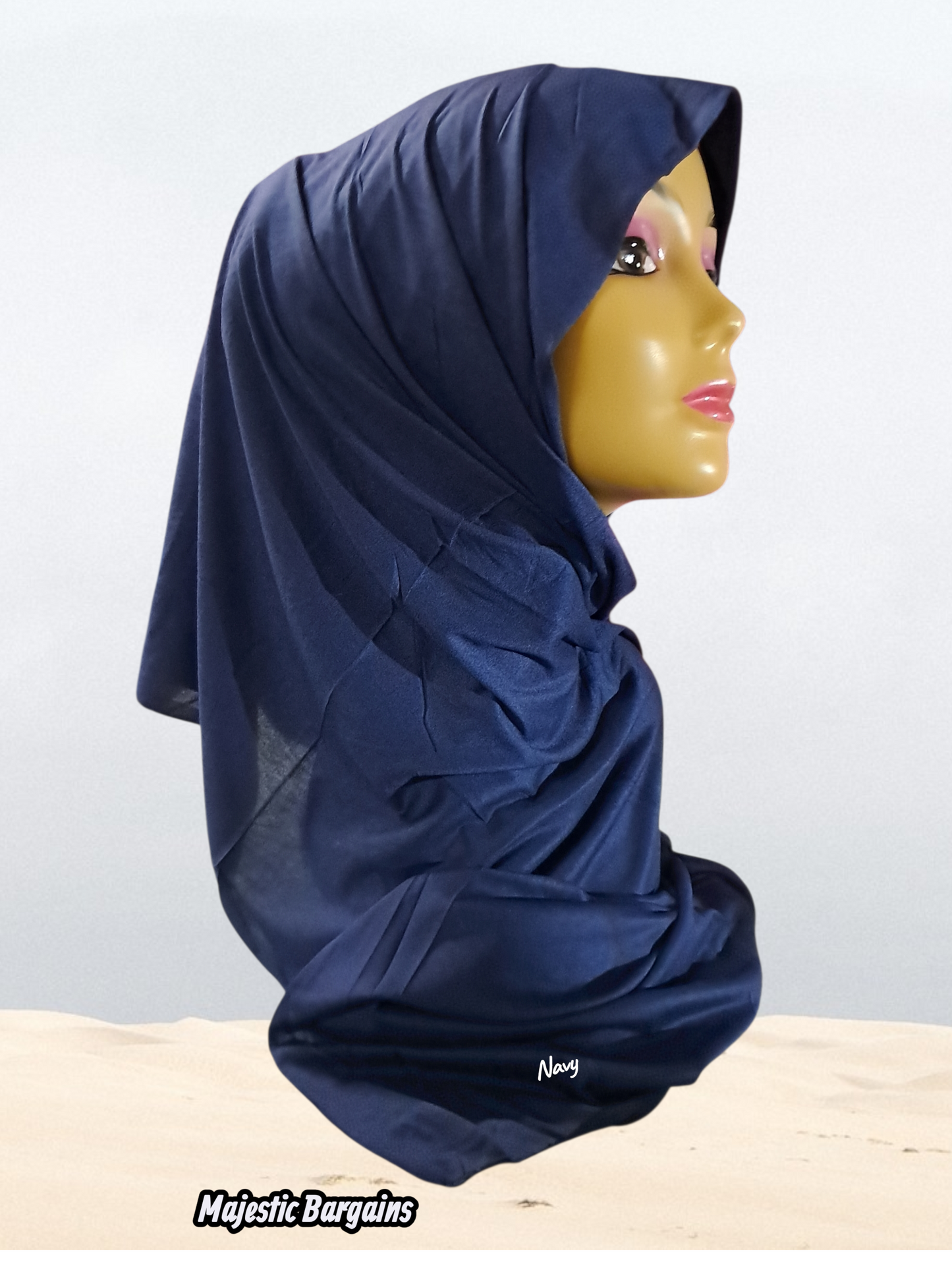 STRETCHY PIN FREE SCARF