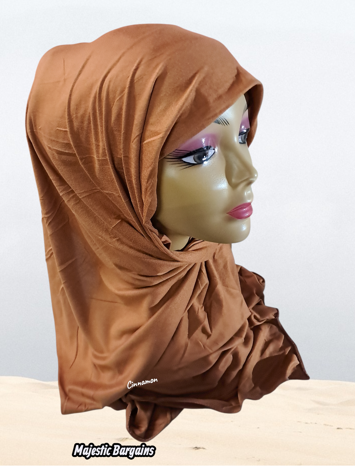 STRETCHY PIN FREE SCARF