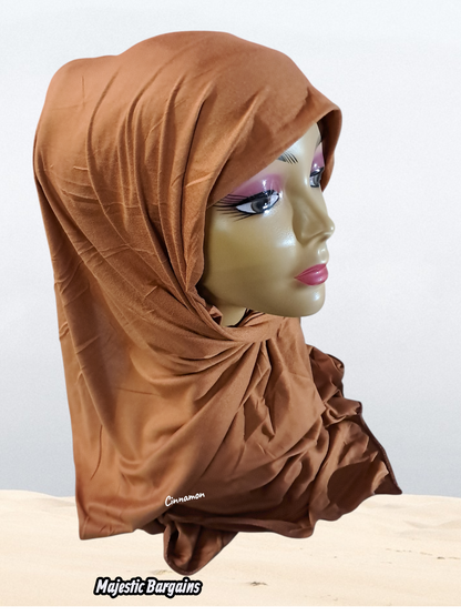 STRETCHY PIN FREE SCARF