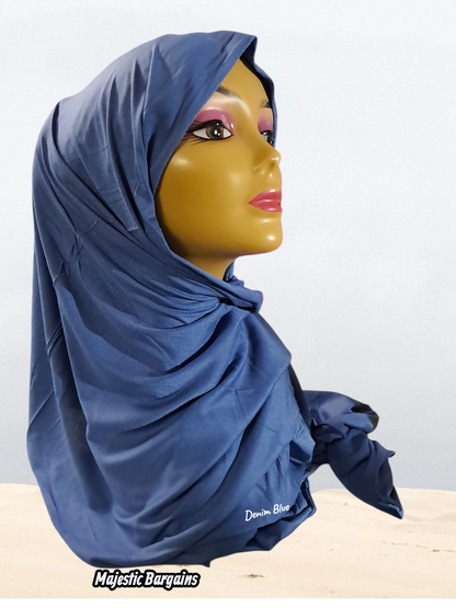 STRETCHY PIN FREE SCARF