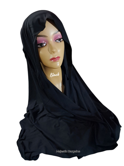 PIN-FREE TIEBACK SCARF