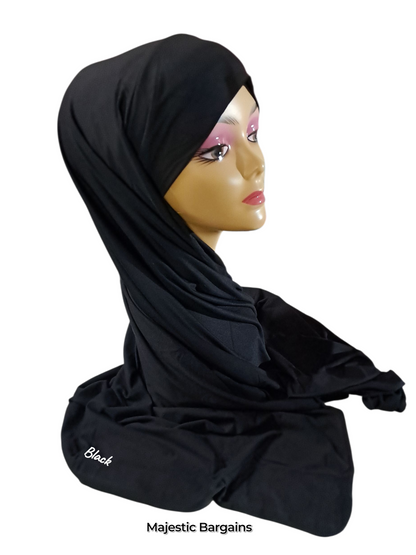 PIN-FREE TIEBACK SCARF