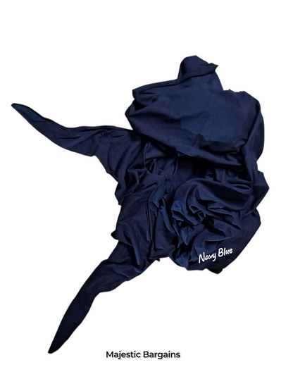 PIN-FREE TIEBACK SCARF