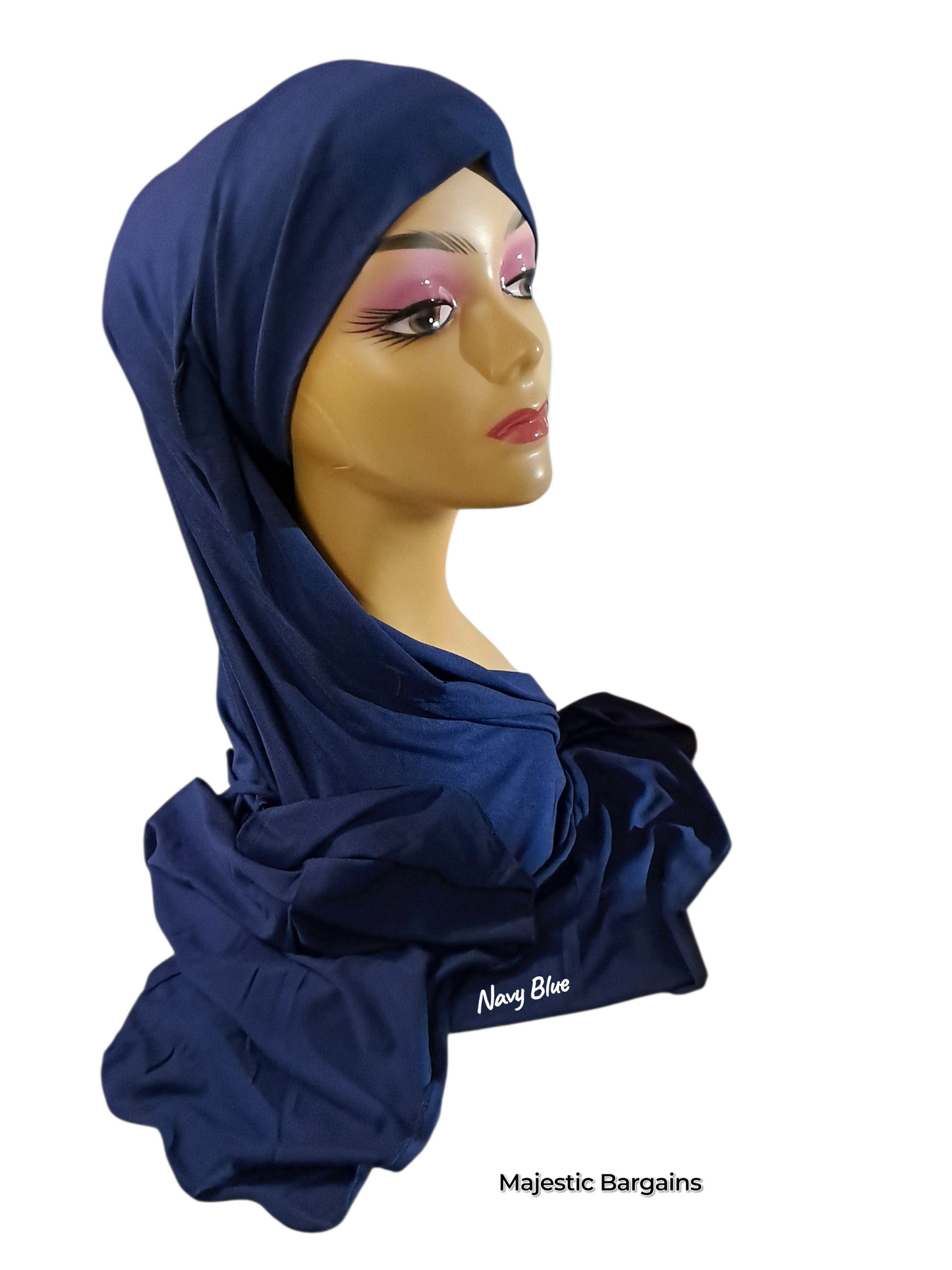 PIN-FREE TIEBACK SCARF