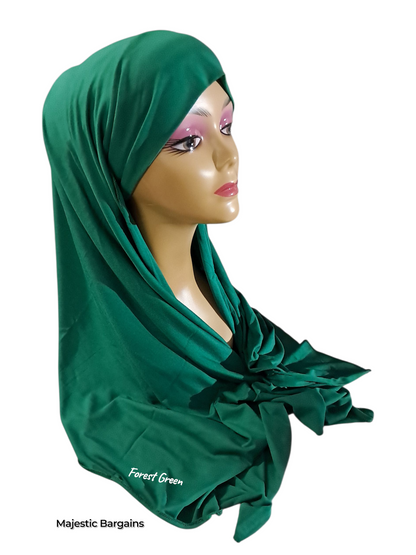 PIN-FREE TIEBACK SCARF