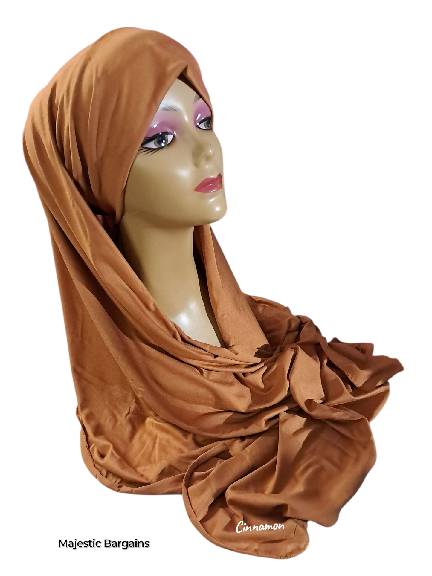 PIN-FREE TIEBACK SCARF
