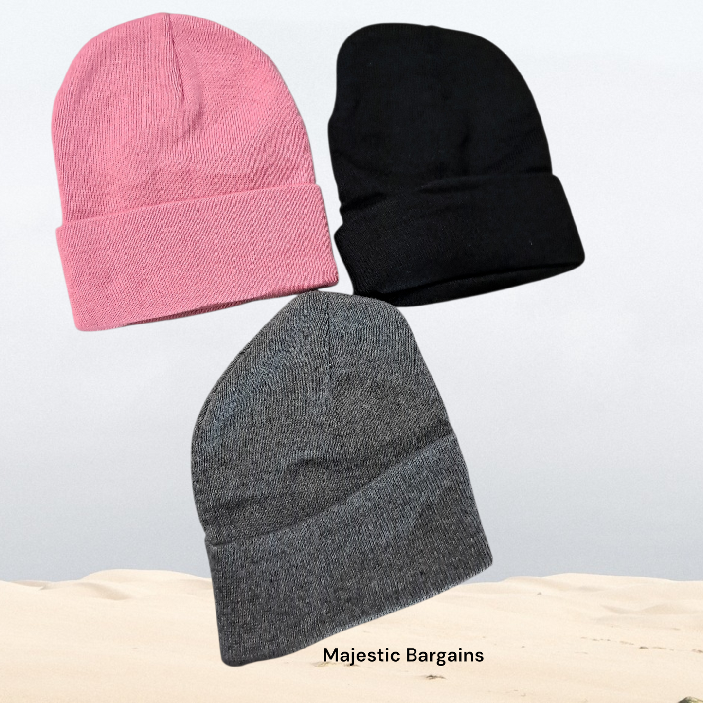 PLAIN BEANIES [UNISEX]