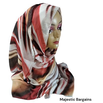 PRINTED MODAL HIJAB (Viscose Fabric)