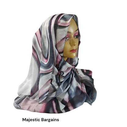 PRINTED MODAL HIJAB (Viscose Fabric)