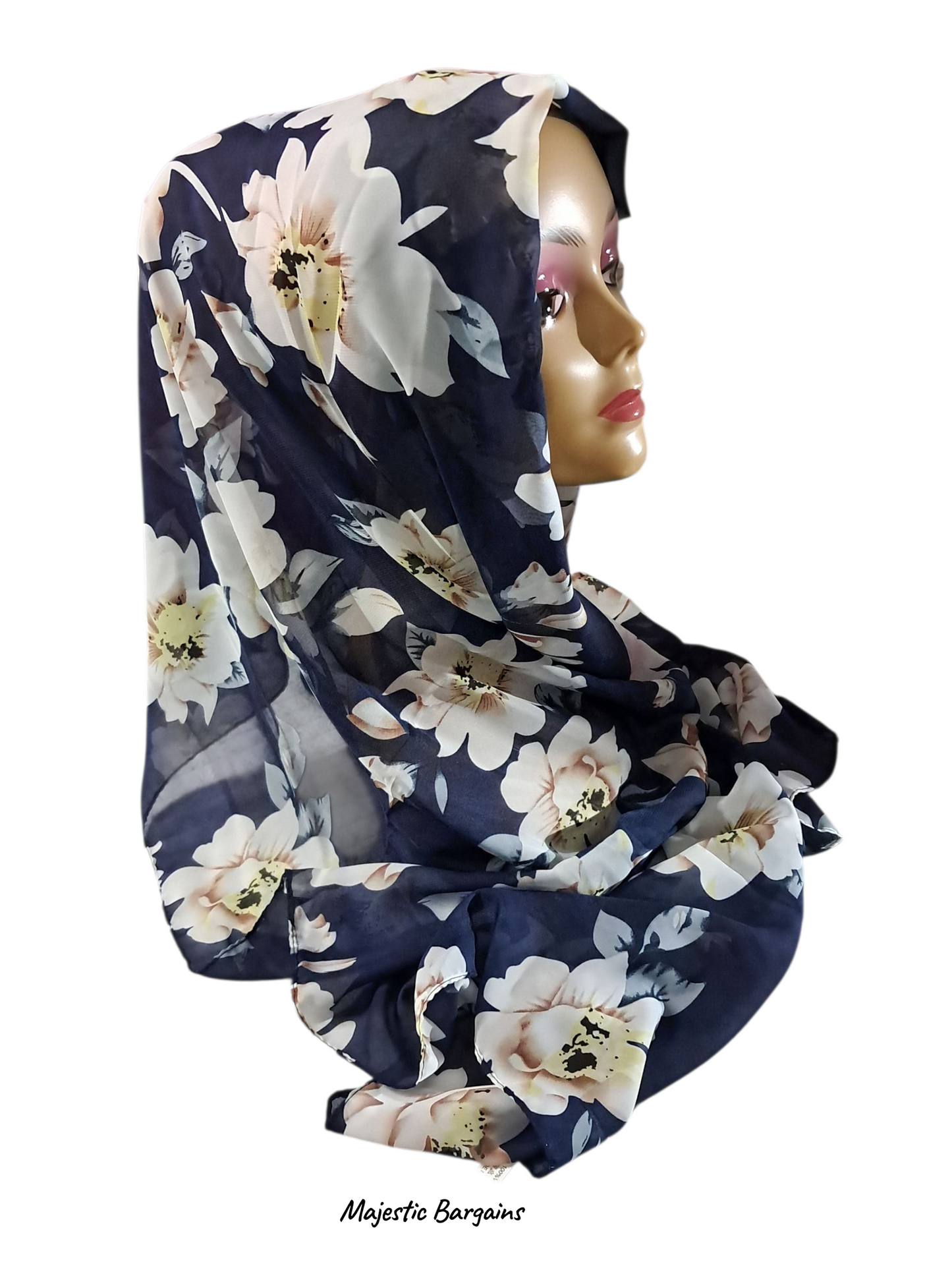 PRINTED CHIFFON SCARF