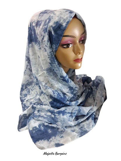 PRINTED CHIFFON SCARF