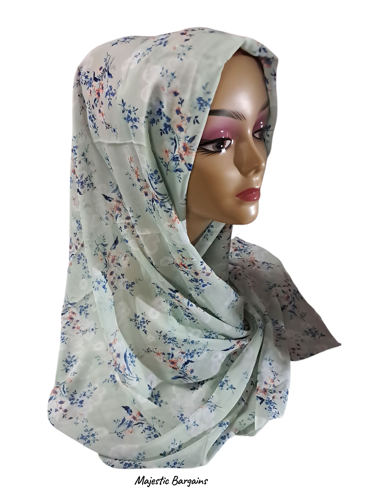 PRINTED CHIFFON SCARF