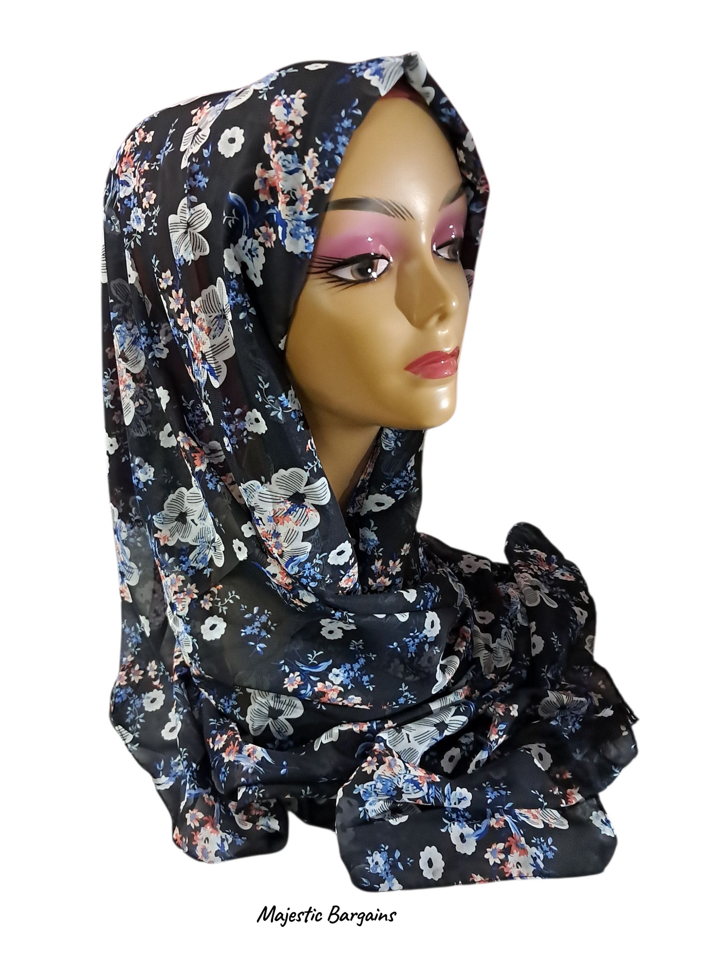 PRINTED CHIFFON SCARF