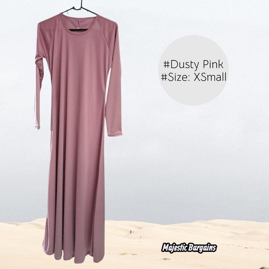 TRILOBAL A-LINE ABAYAH DRESS