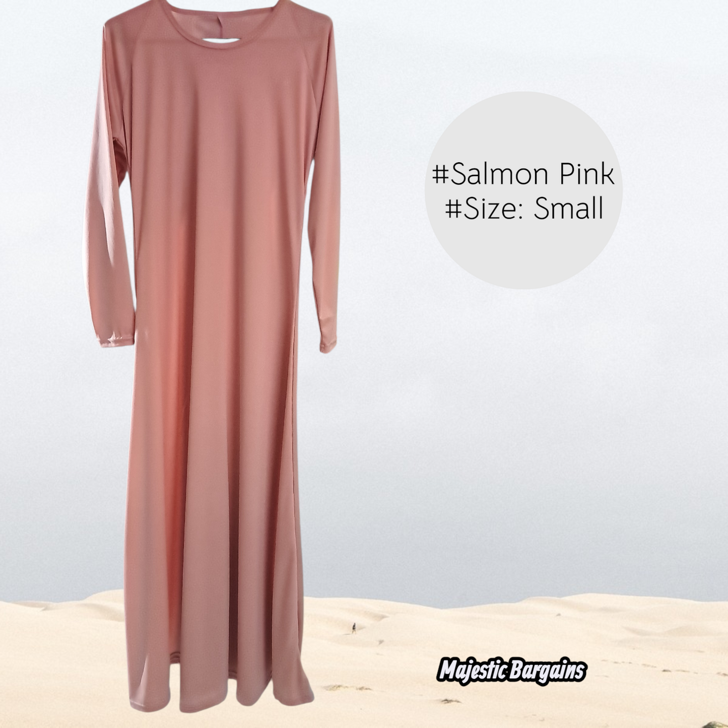 TRILOBAL A-LINE ABAYAH DRESS
