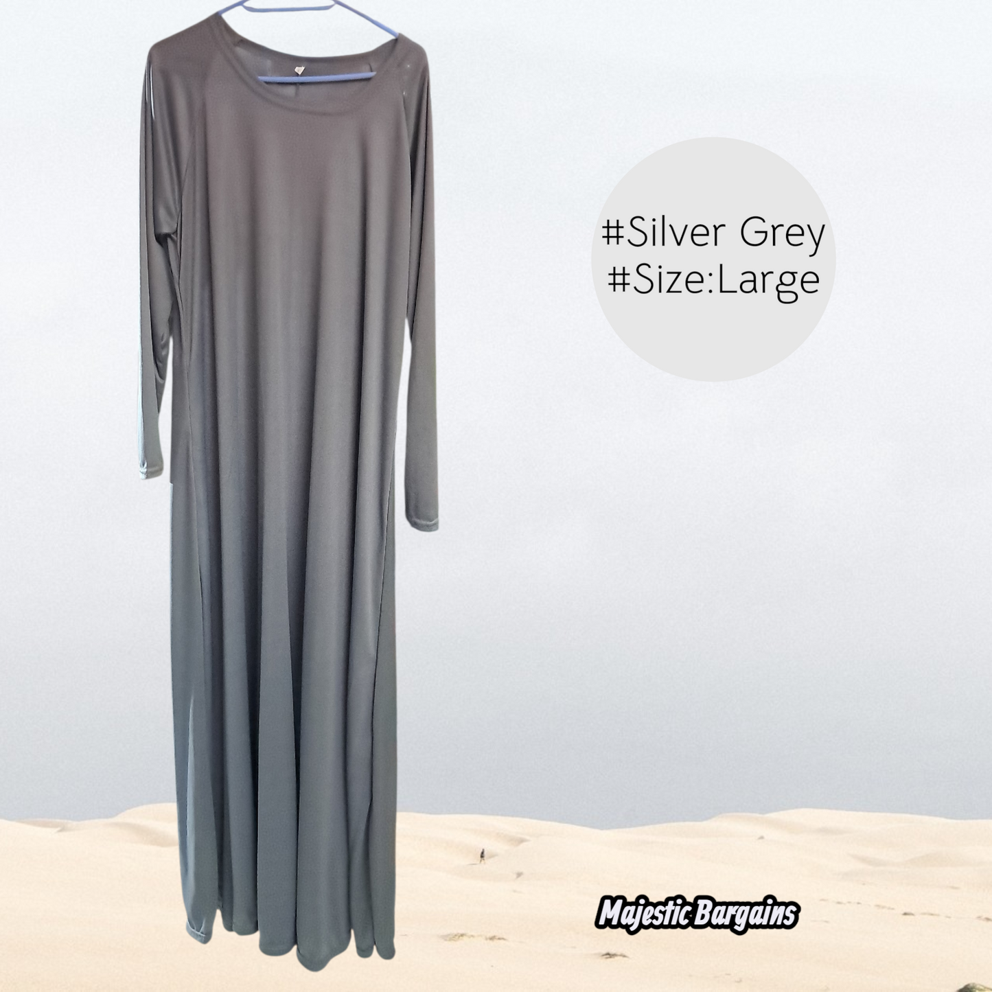 TRILOBAL A-LINE ABAYAH DRESS