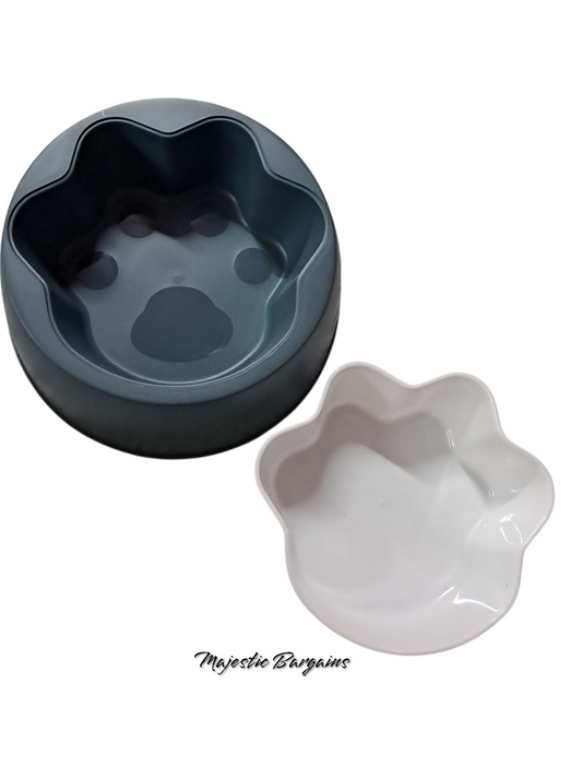 2IN1 PAW SHAPED BOWL
