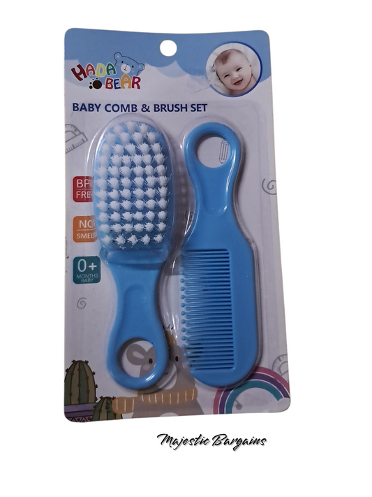 BABY COMB & BRUSH SET