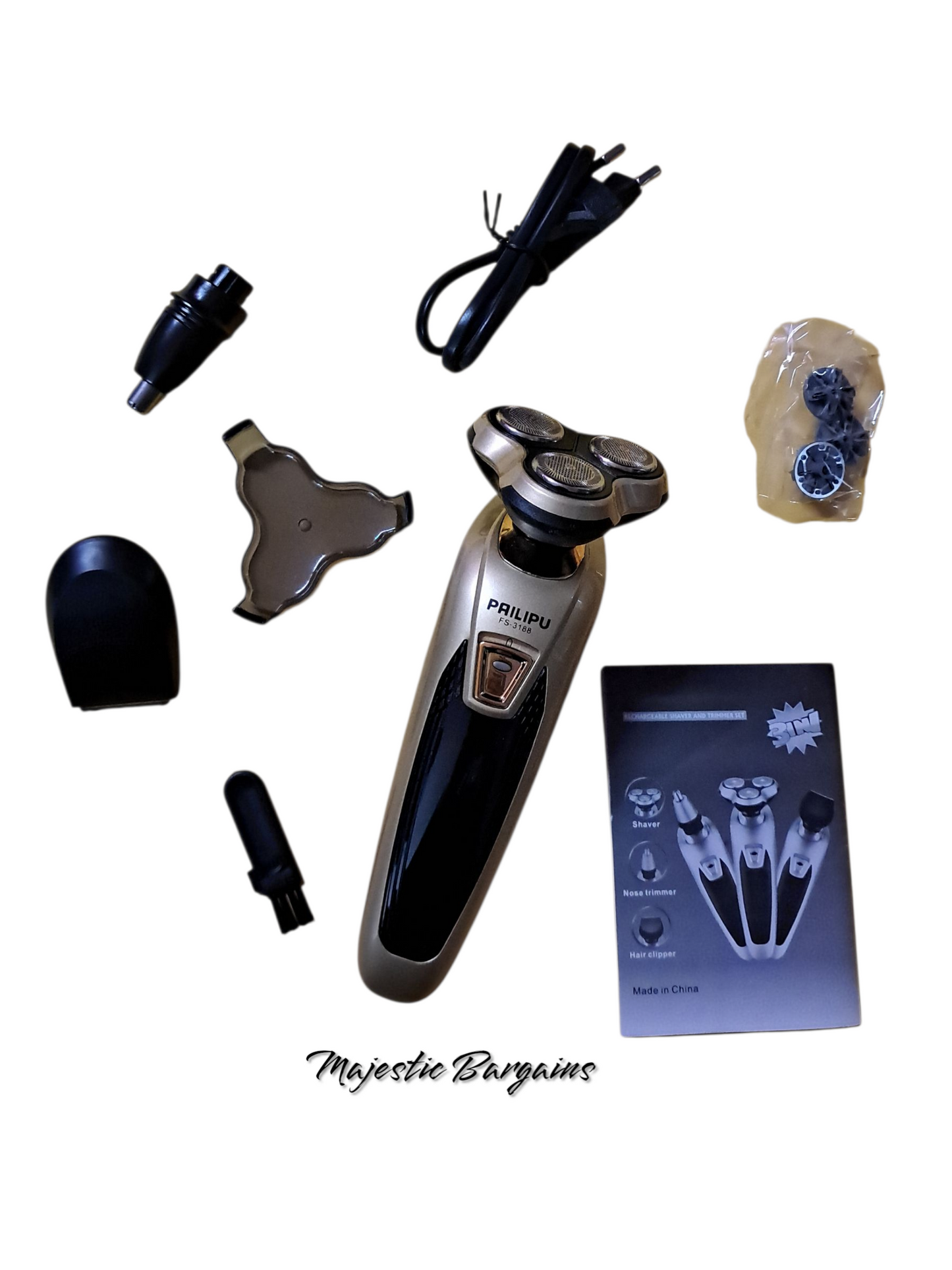 PAILIPU HAIR SHAVER & TRIMMER SET