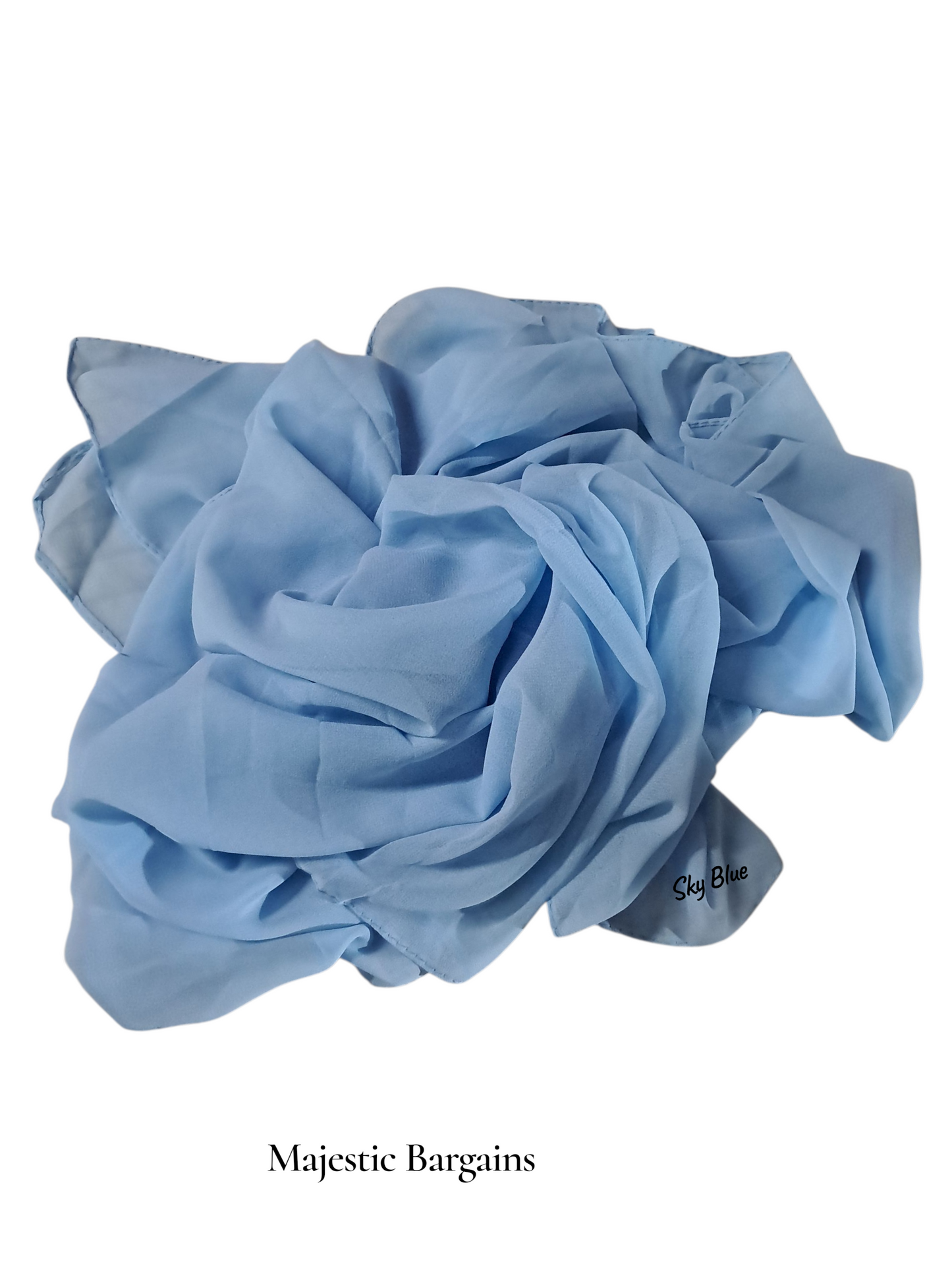 PLAIN CHIFFON SCARF