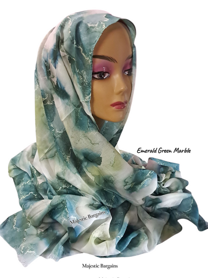 MODAL PRINTED SCARF (VISCOSE)
