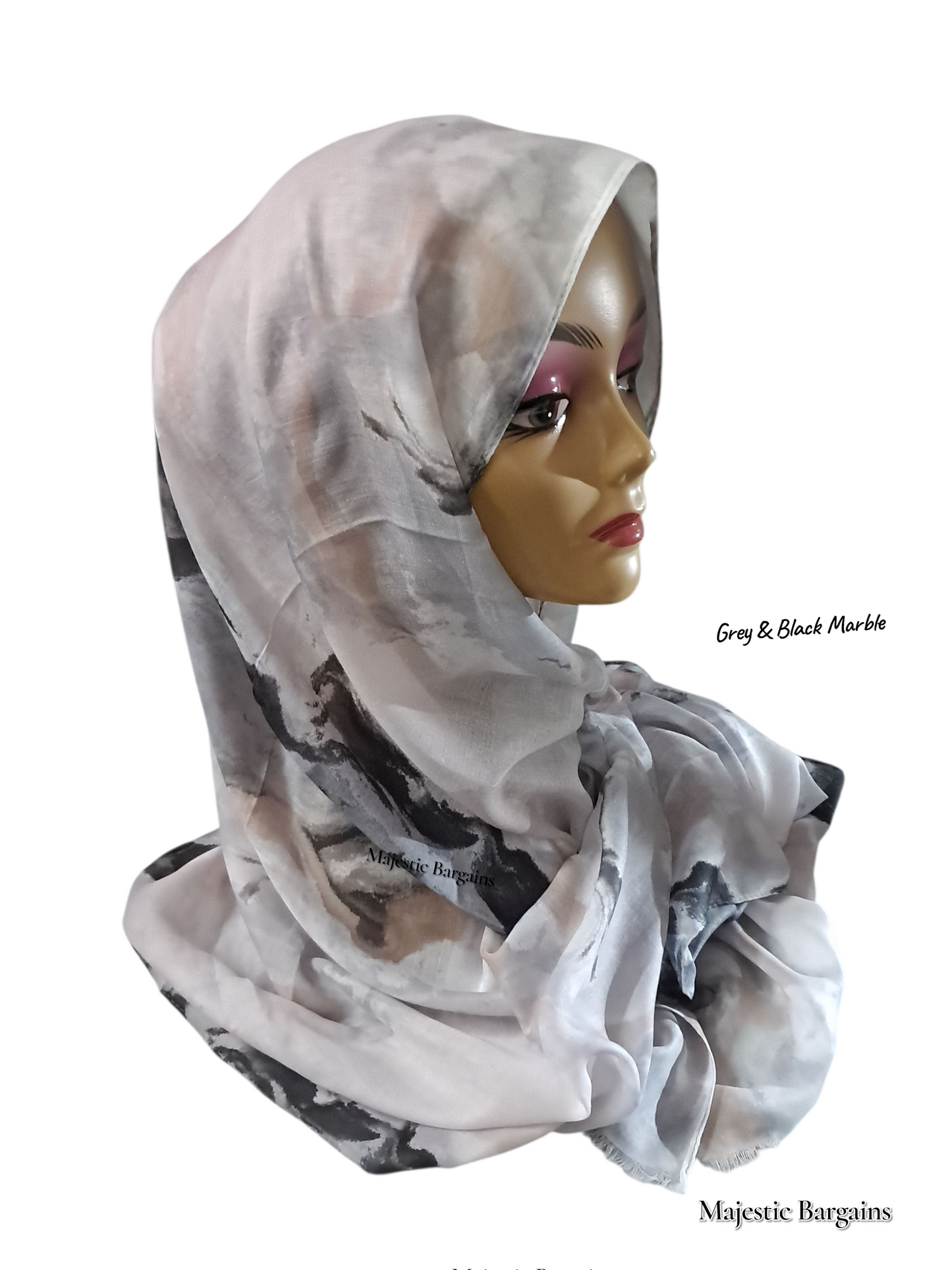 MODAL PRINTED SCARF (VISCOSE)