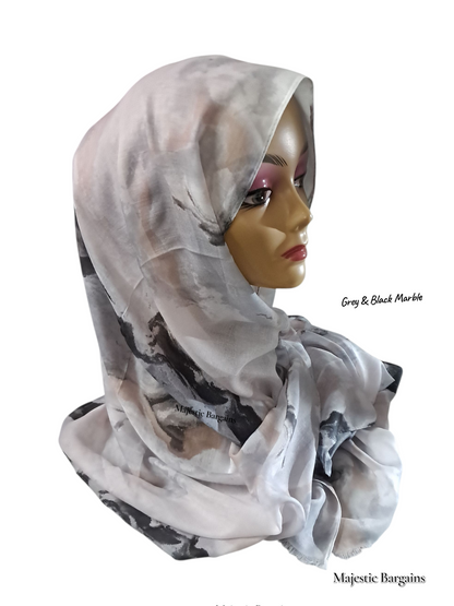 MODAL PRINTED SCARF (VISCOSE)