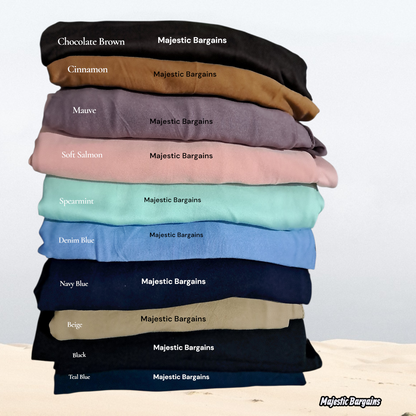 PREMIUM STRETCH JERSEY  PIN-FREE SCARF