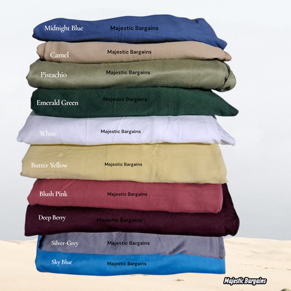 PREMIUM STRETCH JERSEY  PIN-FREE SCARF