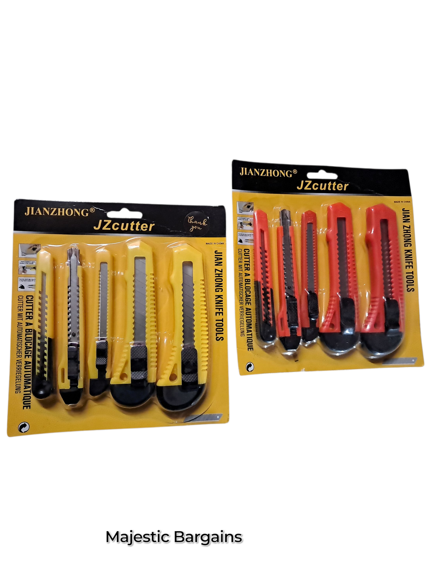 5pc UTILITY CUTTER SET