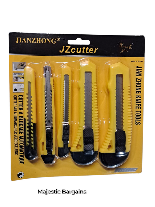5pc UTILITY CUTTER SET