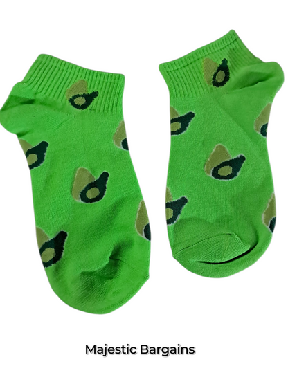 PRINTED ANKLE SOCKS