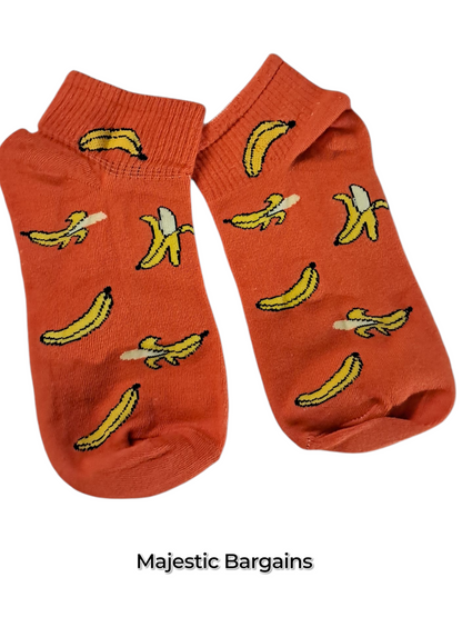 PRINTED ANKLE SOCKS