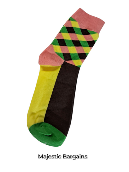MEN'S SOCKS ("CHECK" DESIGN)